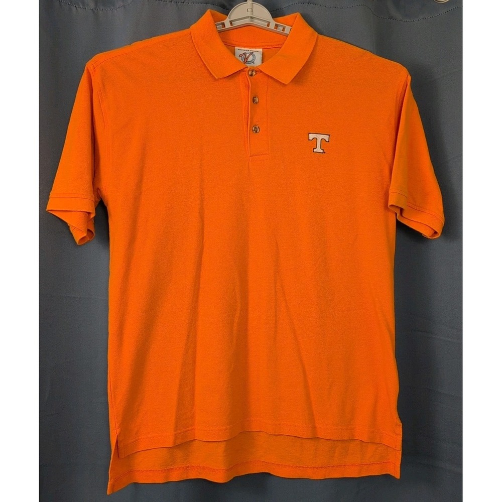 Vintage University Of Tennessee Vols Polo Mens XL Orange Volunteers Shoppe USA